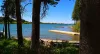 Shared community boat launch on Bill's Island.