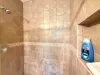 Master bathroom with walk in shower.