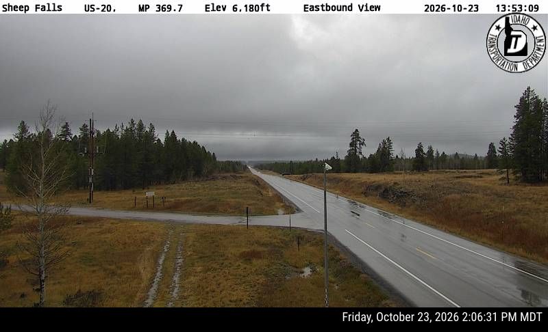 Webcam: US-20 Sheep Falls